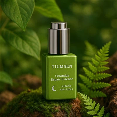 사각형 유리 드롭퍼 병